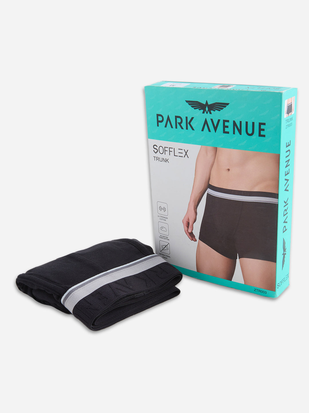 Park Avenue Men Black Modal Blend Trunk