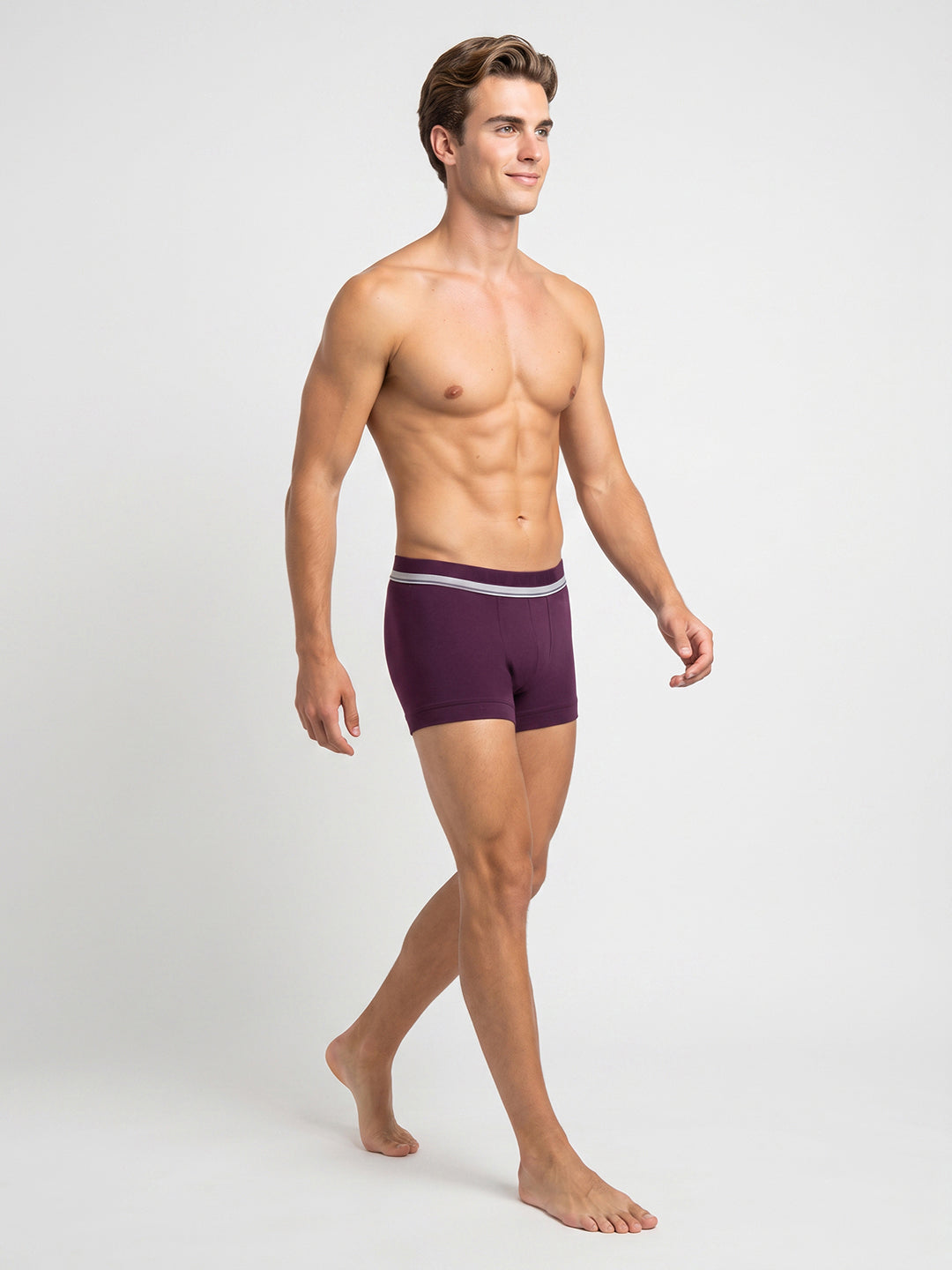 Park Avenue Men Maroon Modal Blend Trunk