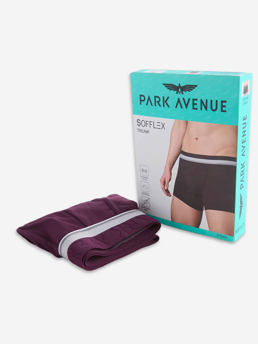Park Avenue Men Maroon Modal Blend Trunk