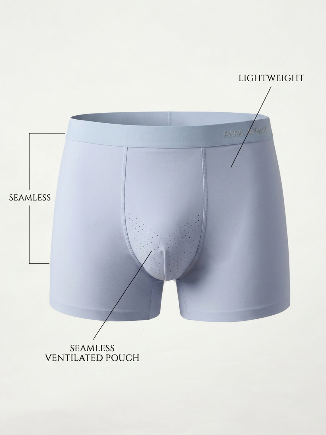 Park Avenue Men Blue Polyamide Blend Trunk