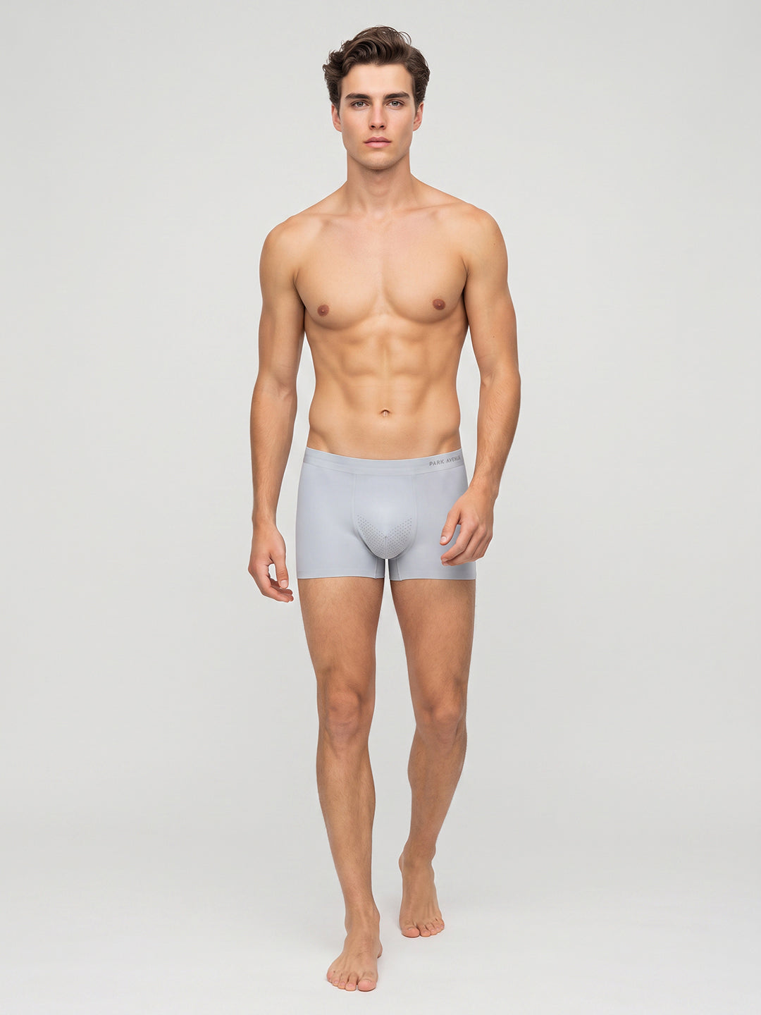 Park Avenue Men Grey Polyamide Blend Trunk