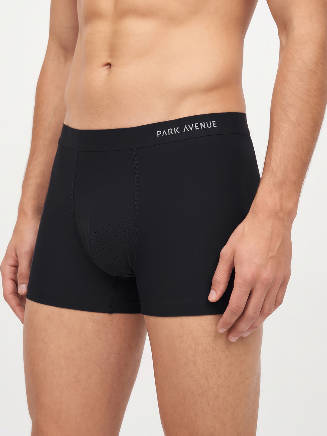 Park Avenue Men Black Polyamide Blend Trunk