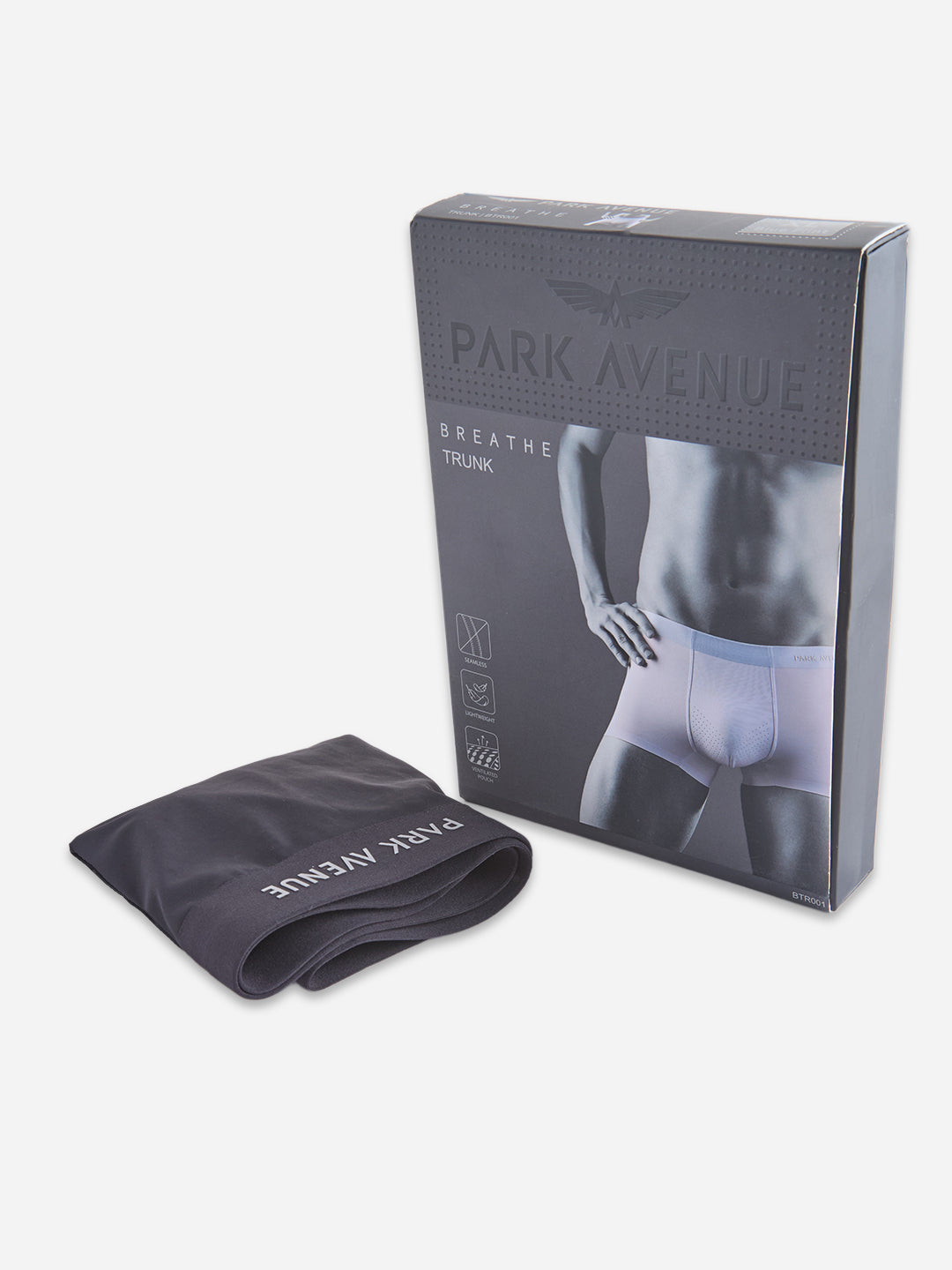 Park Avenue Men Black Polyamide Blend Trunk