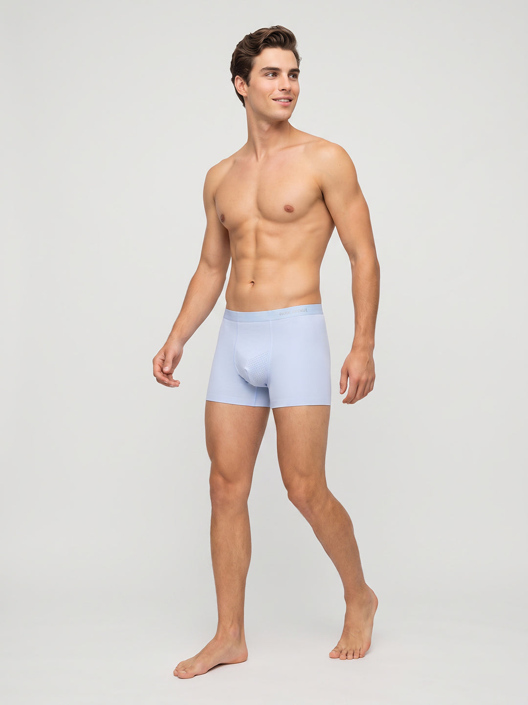 Park Avenue Men Blue Polyester Blend Trunk