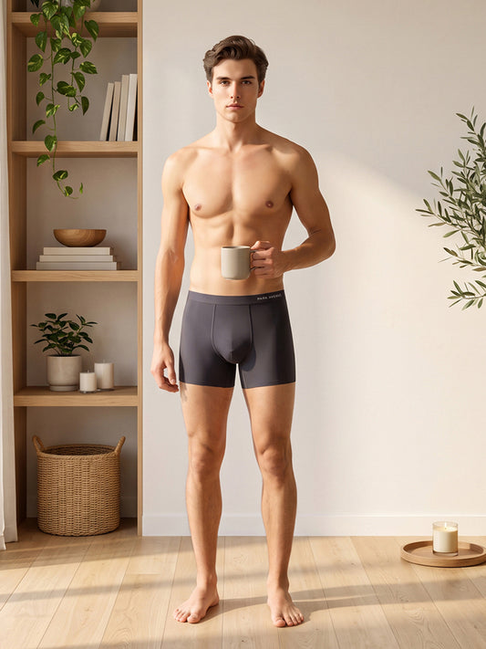 Park Avenue Men Black Polyamide Blend Trunk