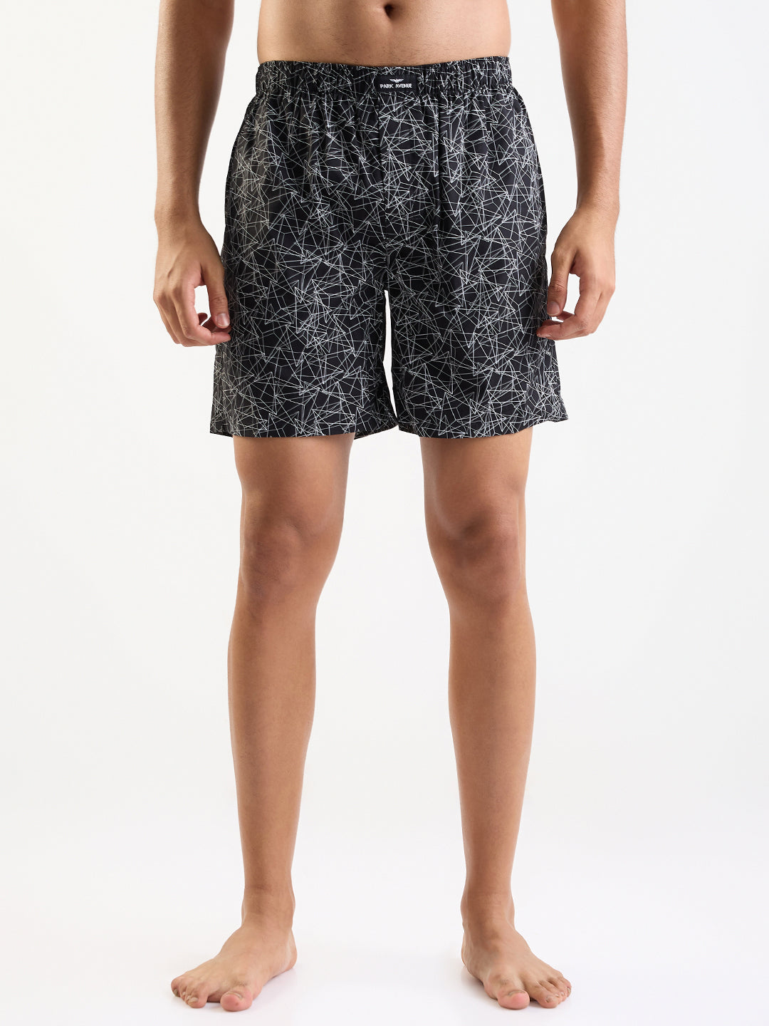 Park Avenue Men Multicolour Cotton Boxer Short Pack of 2