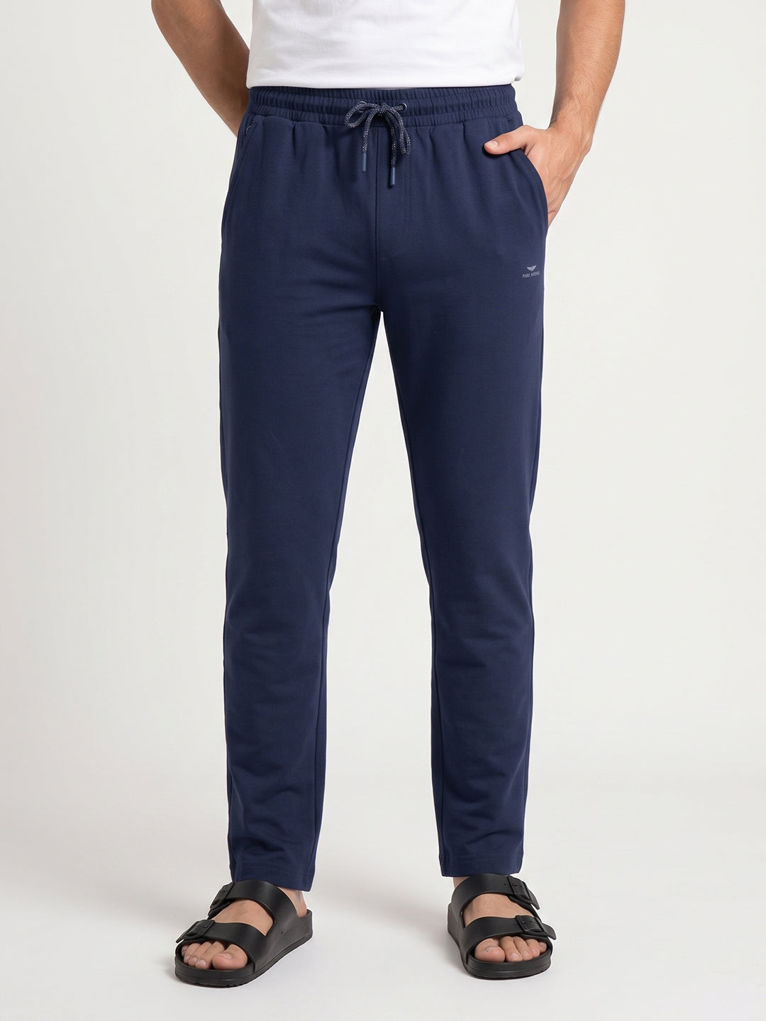 Park Avenue Men Blue Trackpant
