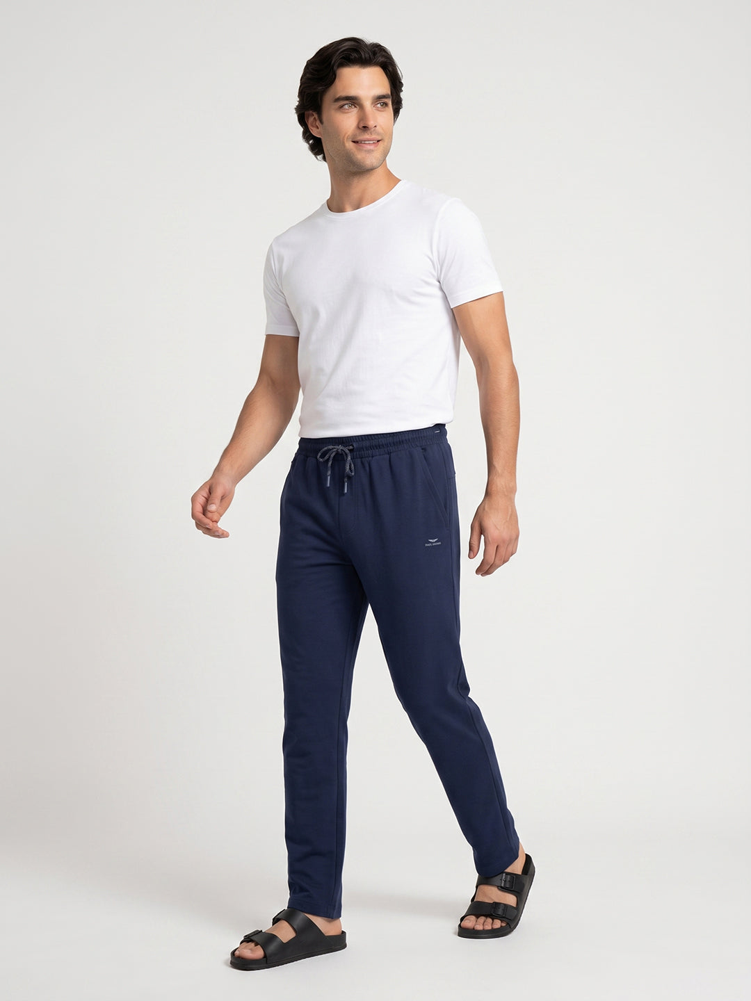 Park Avenue Men Blue Trackpant