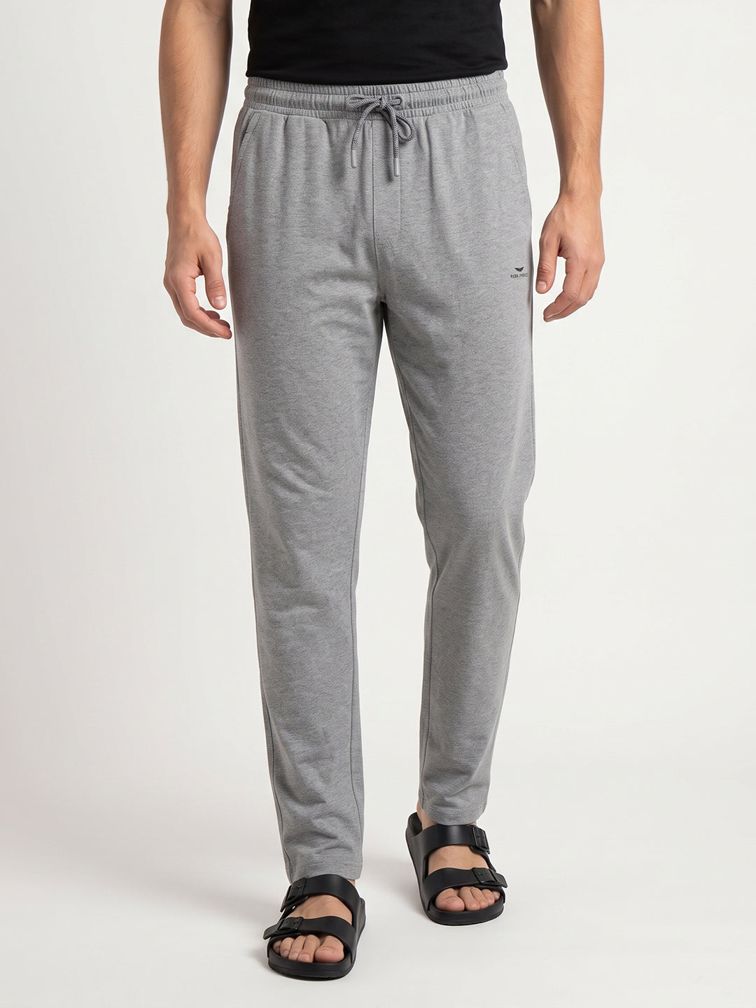 Park Avenue Men Grey Trackpant