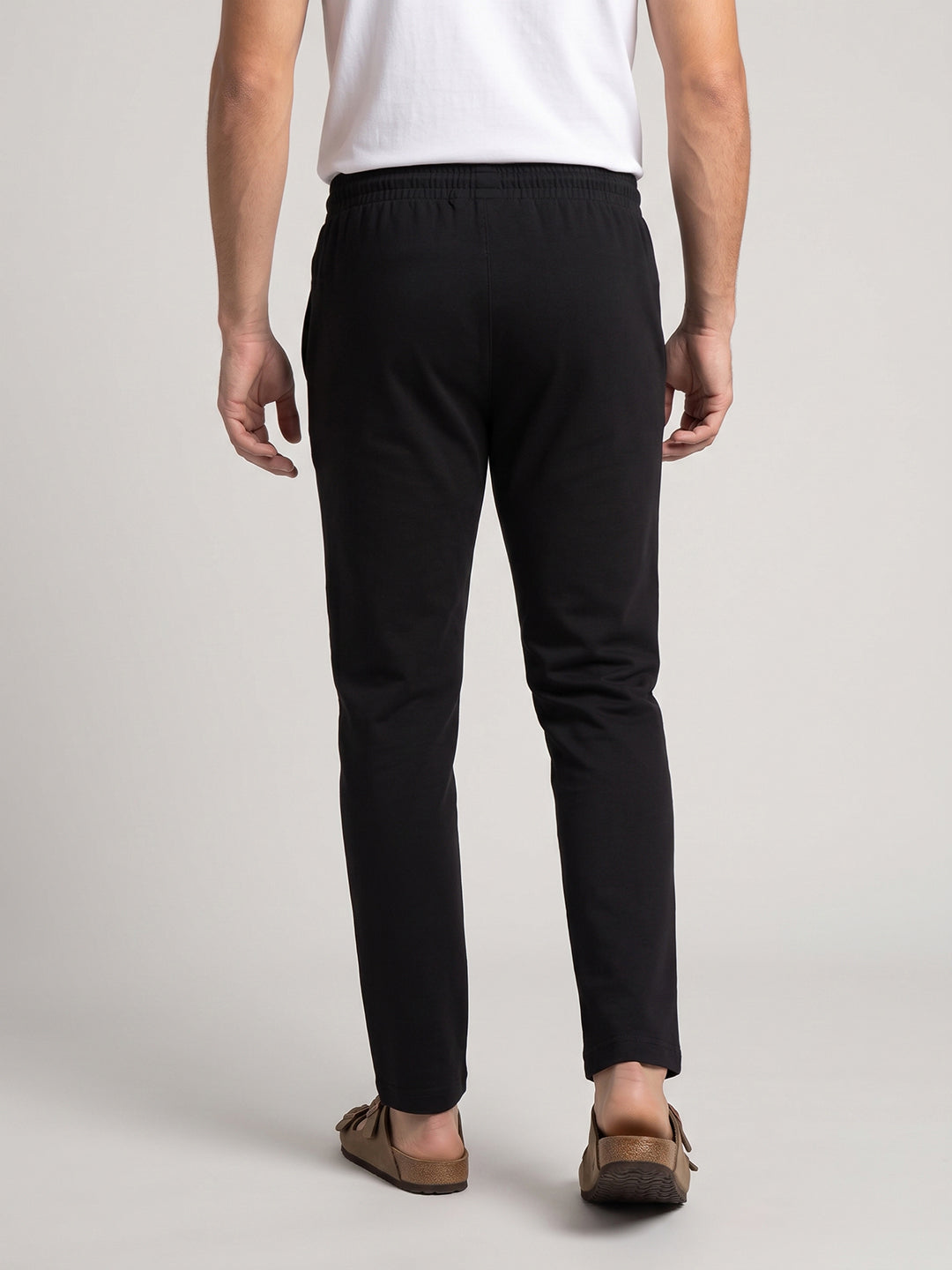 Park Avenue Men Black Trackpant