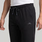Park Avenue Men Black Trackpant