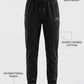 Park Avenue Men Black Trackpant