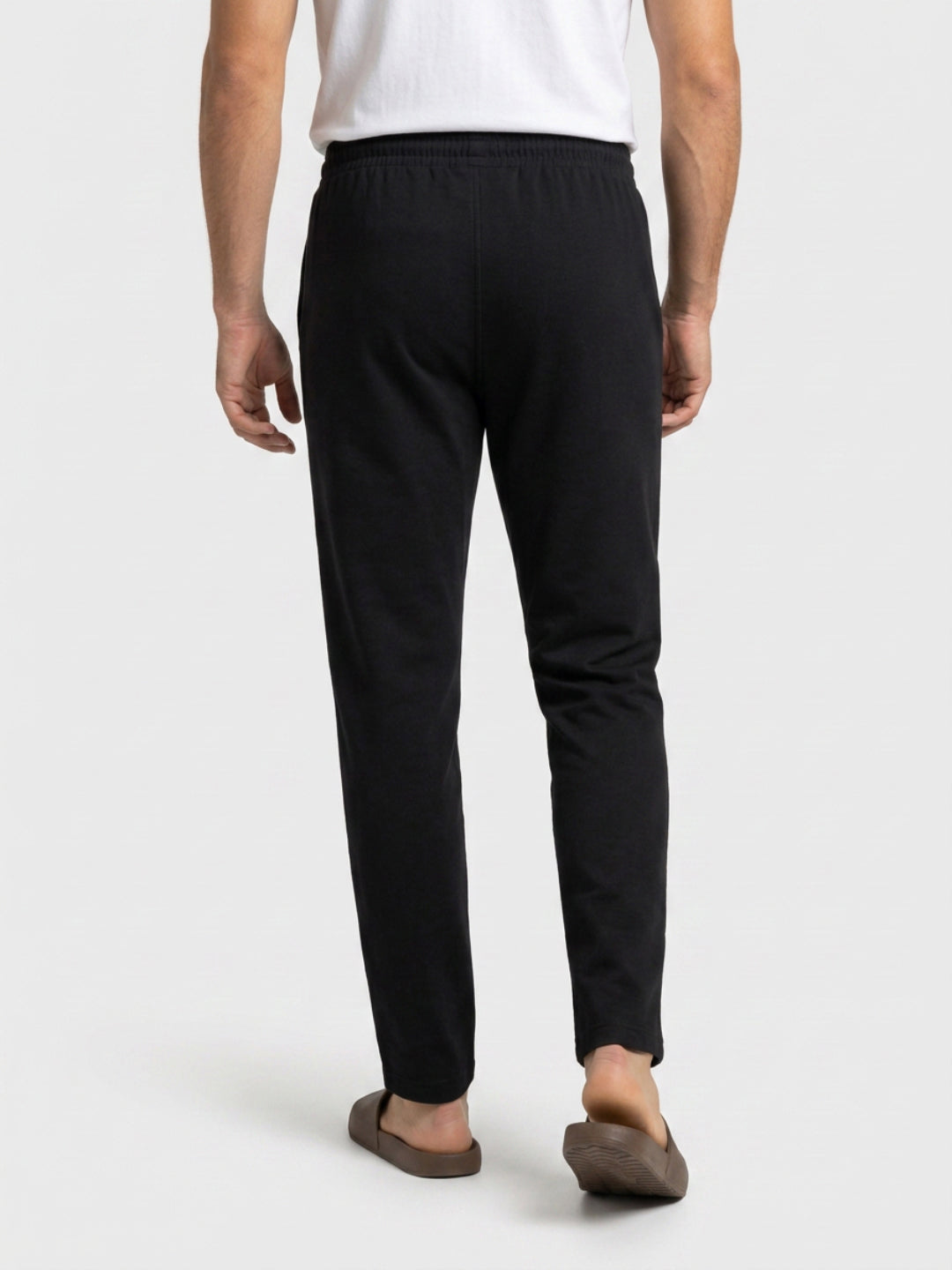 Park Avenue Men Black Trackpant