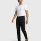 Park Avenue Men Black Trackpant
