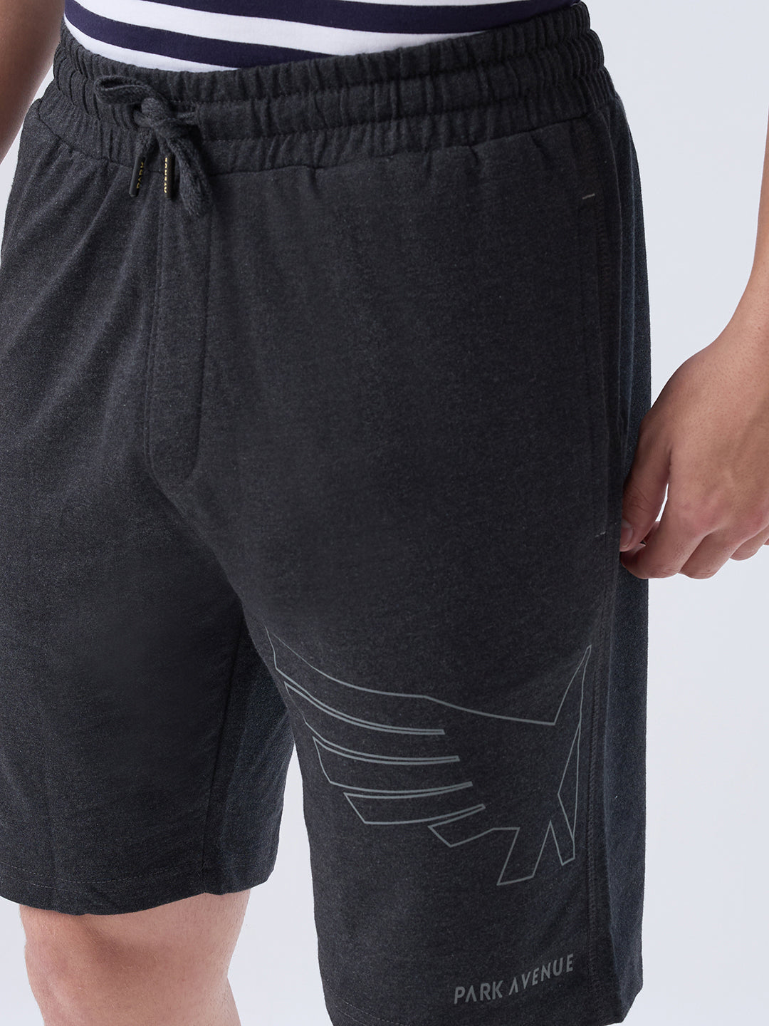 Park Avenue Men Grey Cotton Boxer