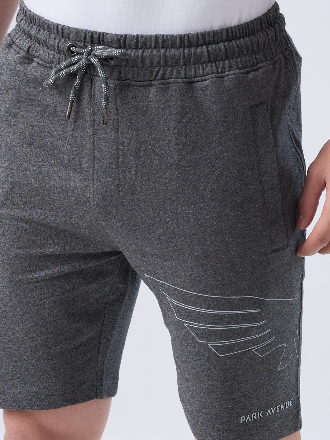 Park Avenue Men Grey Cotton Boxer