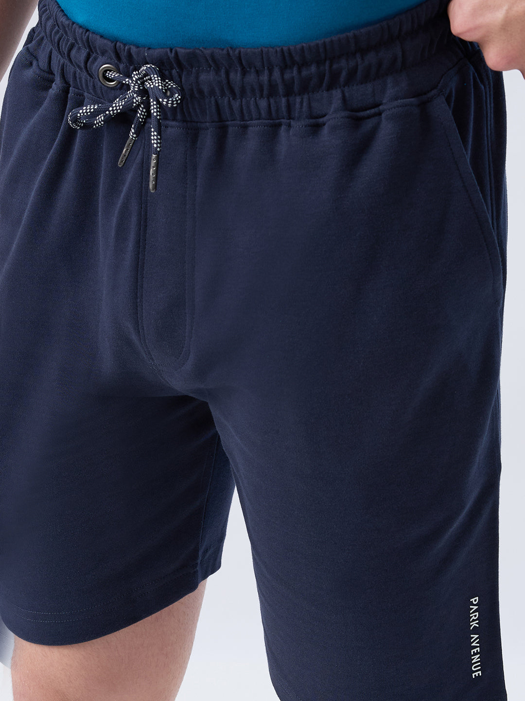 Park Avenue Men Blue Cotton Blend Boxer