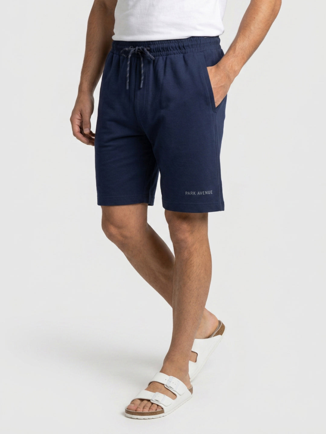 Park Avenue Men Blue Shorts