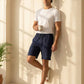 Park Avenue Men Blue Shorts
