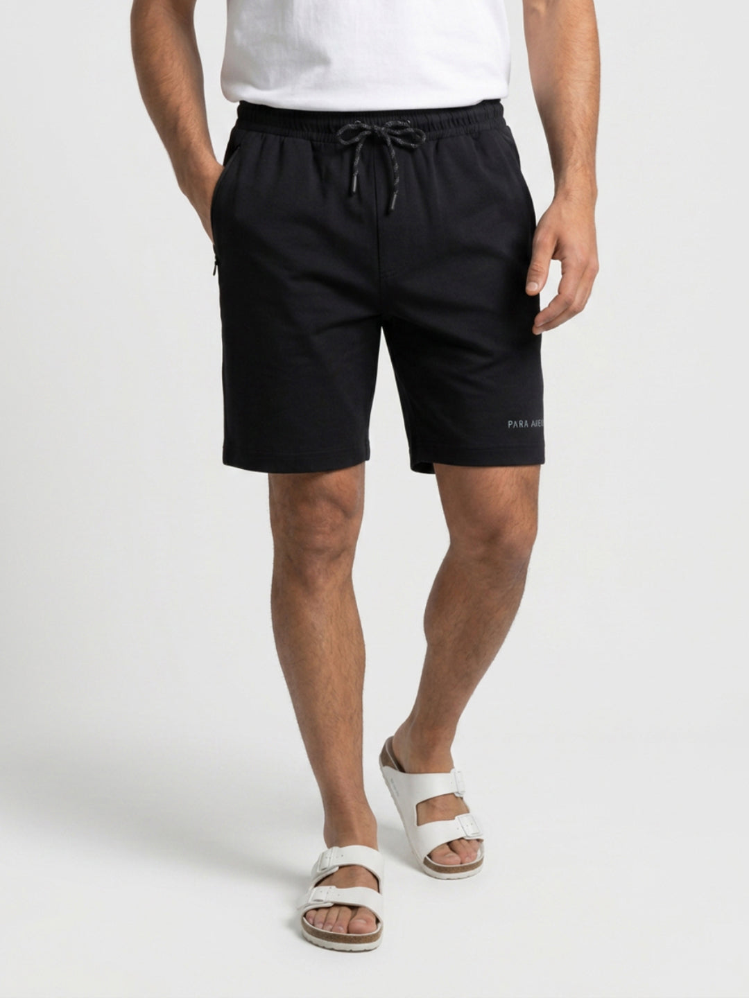 Park Avenue Men Black Shorts