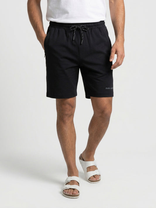 Park Avenue Men Black Shorts