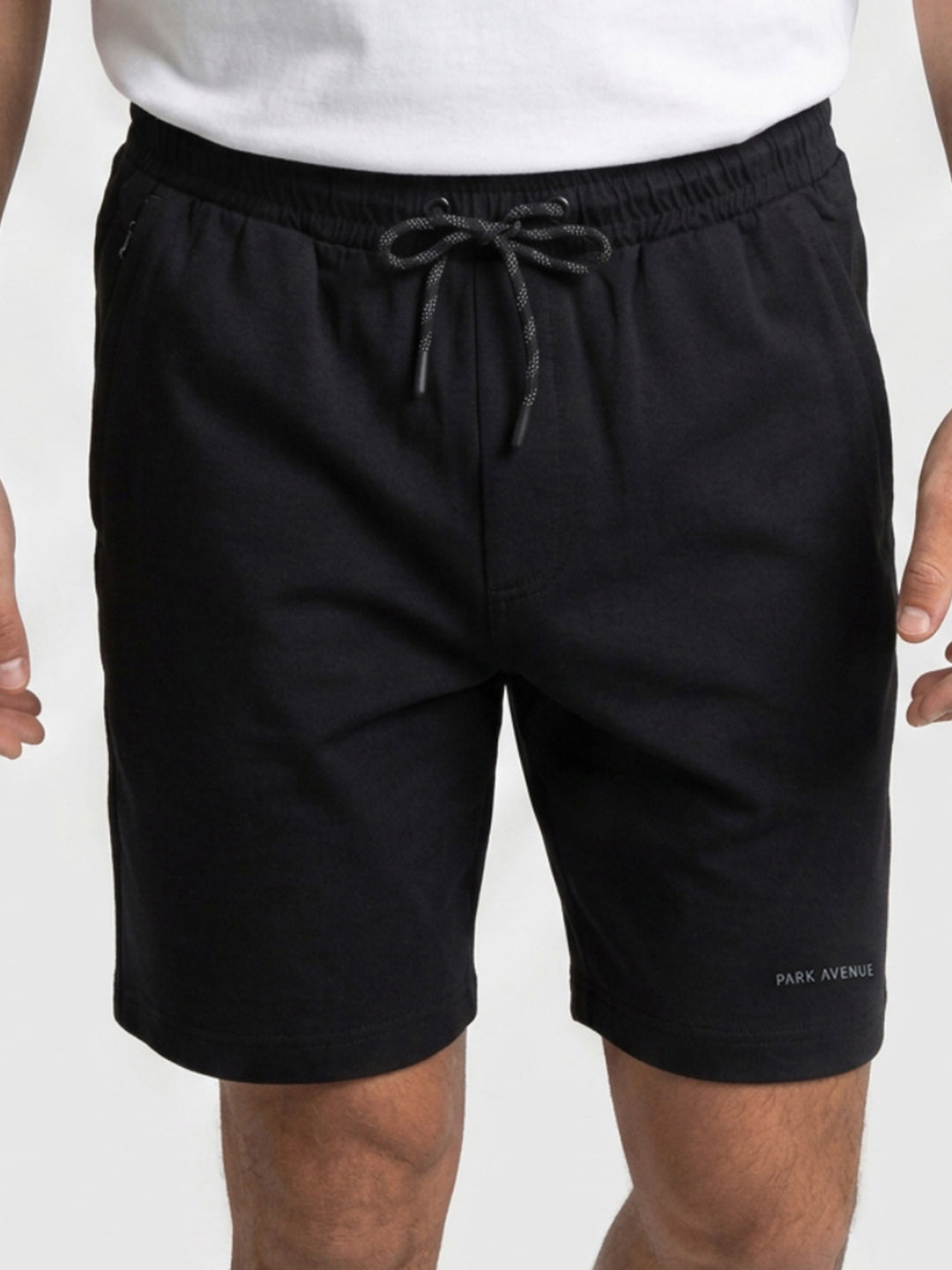 Park Avenue Men Black Shorts