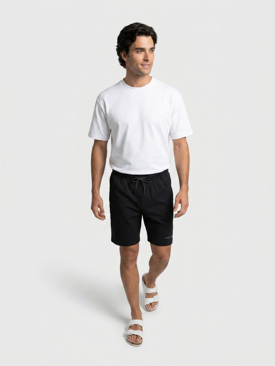 Park Avenue Men Black Shorts