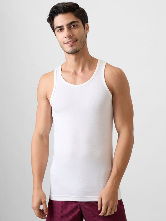 Park Avenue White Vest