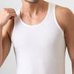 Park Avenue Men White Cotton Blend Vest