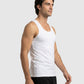 Park Avenue Men White Cotton Vest