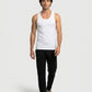 Park Avenue Men White Cotton Vest