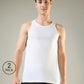 Park Avenue Men White Cotton Vest Pack Of 2