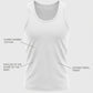 Park Avenue Men White Cotton Vest