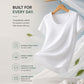 Park Avenue Men White Cotton Vest