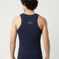 Park Avenue Men Blue Cotton Vest
