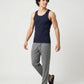 Park Avenue Men Blue Cotton Vest