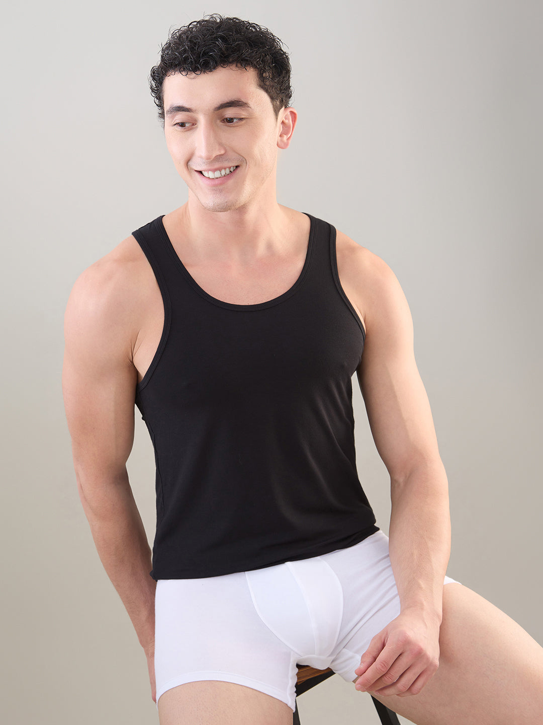 Park Avenue Black Vest