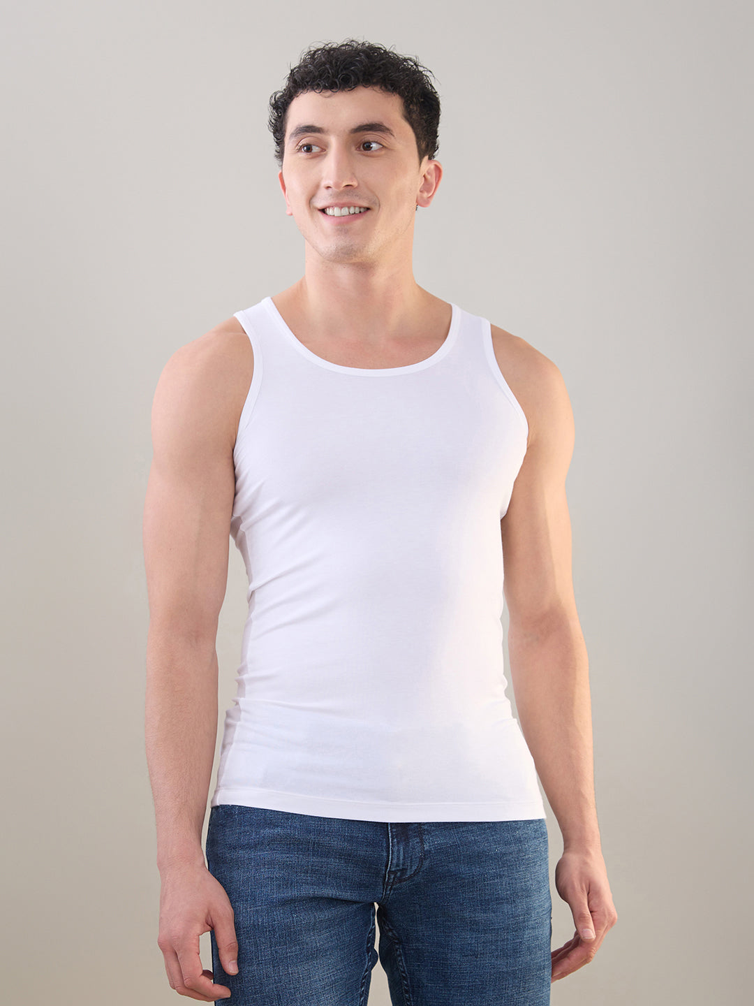 Park Avenue White Vest