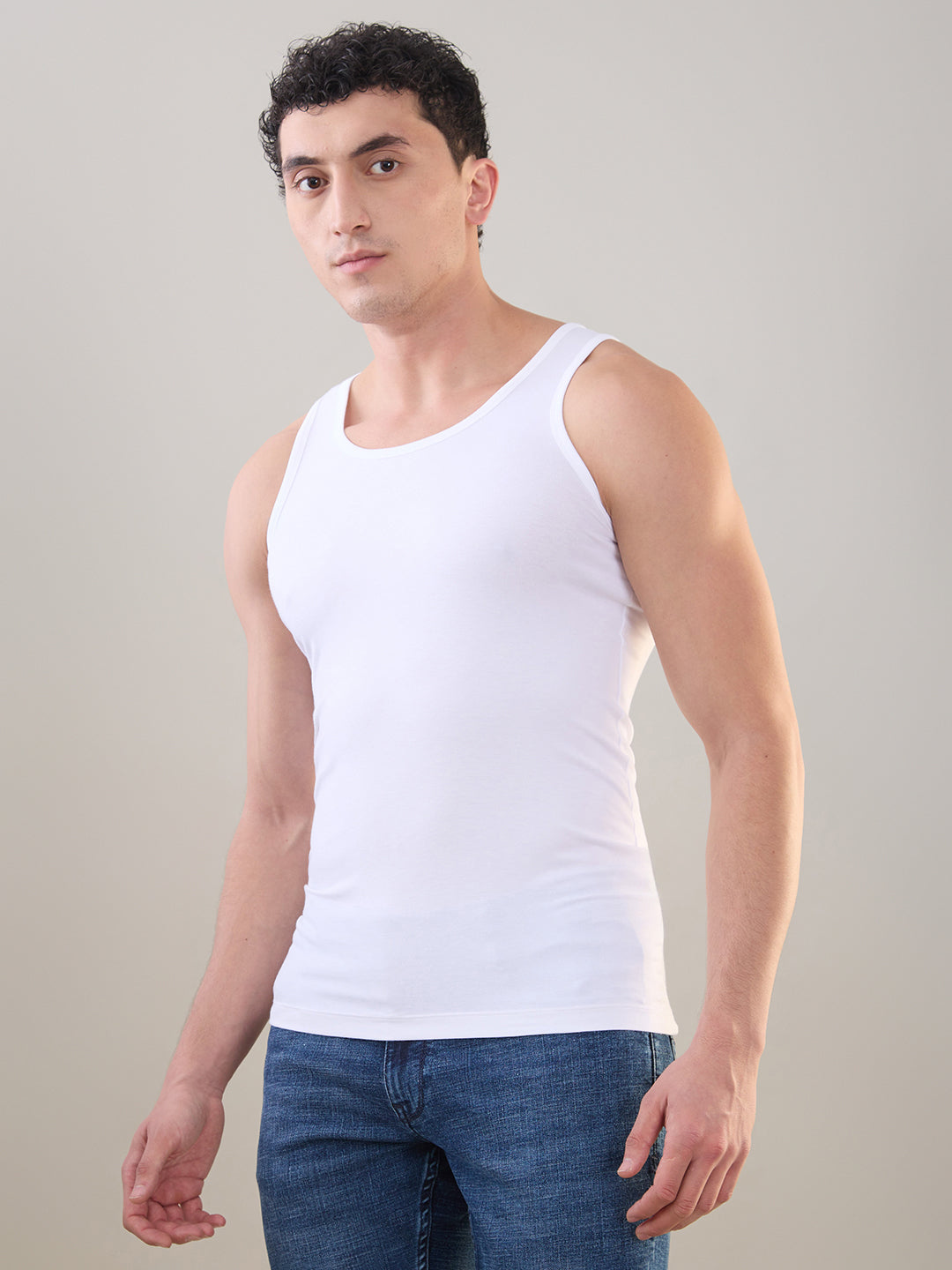 Park Avenue White Vest