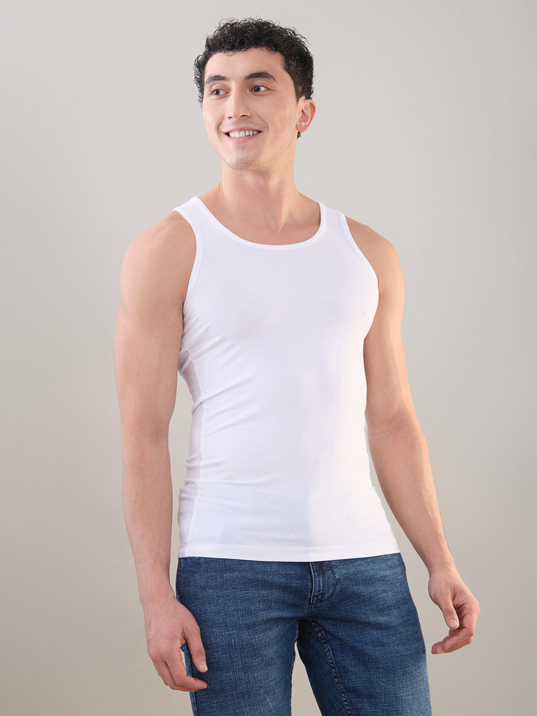 Park Avenue White Vest