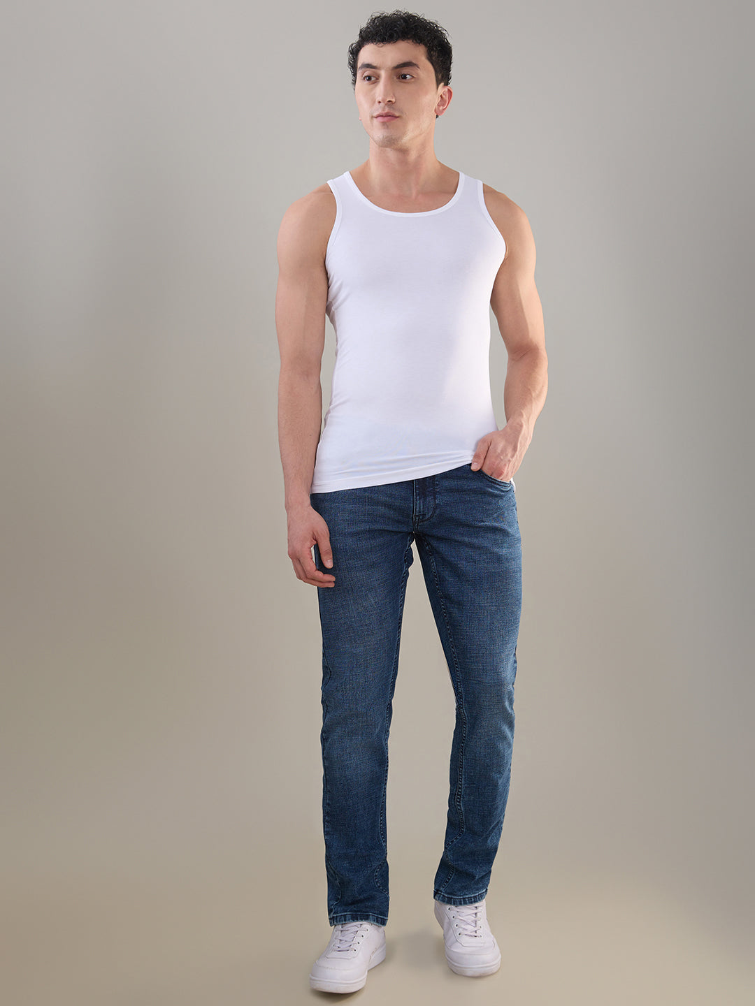Park Avenue White Vest