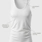 Park Avenue Men White Cotton Vest