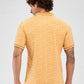 Raymond Yellow Printed Modern Fit Cotton T-Shirt