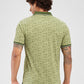 Raymond Green Printed Modern Fit Cotton T-Shirt