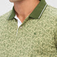 Raymond Green Printed Modern Fit Cotton T-Shirt