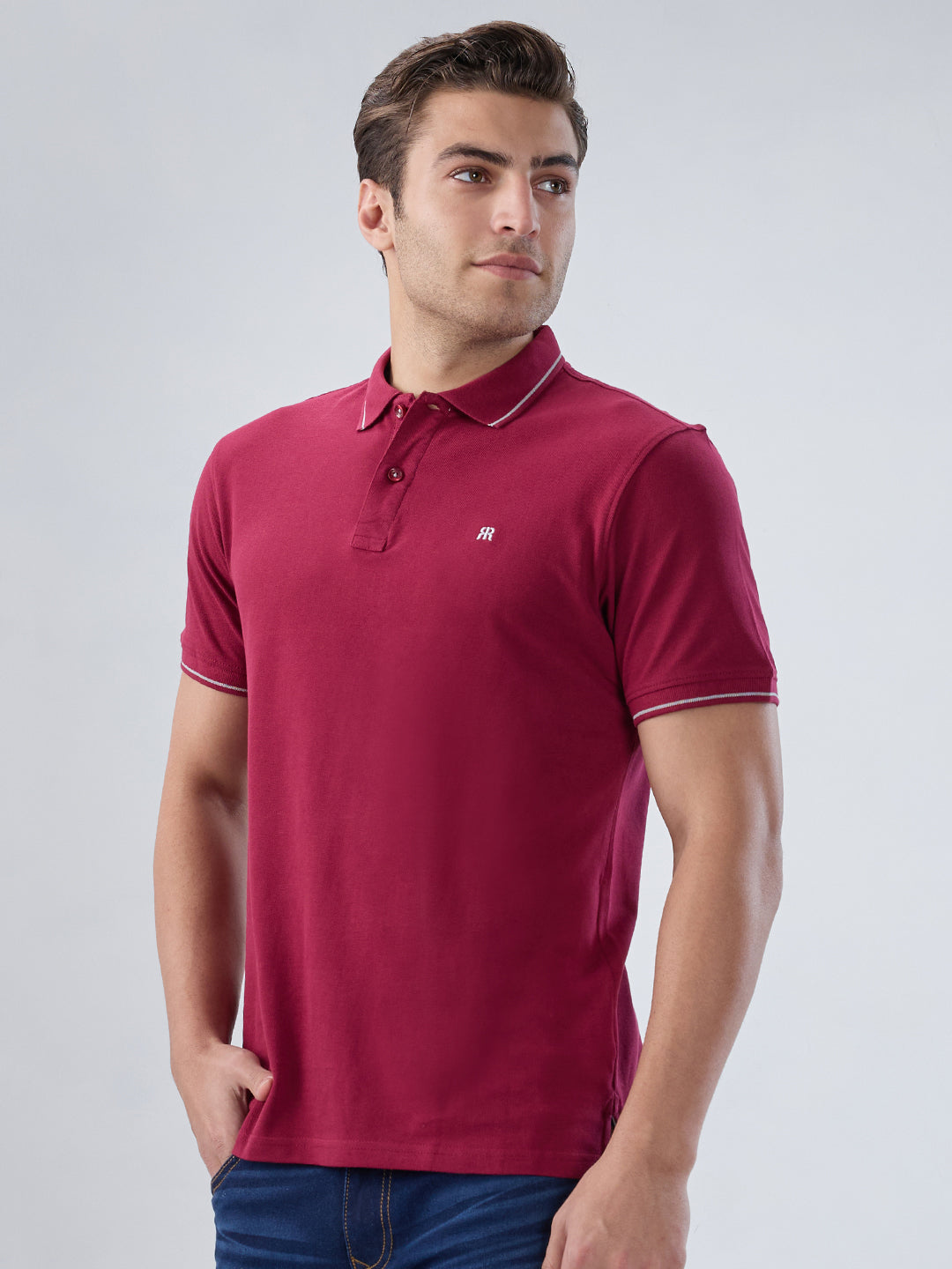 Raymond Maroon T-shirt