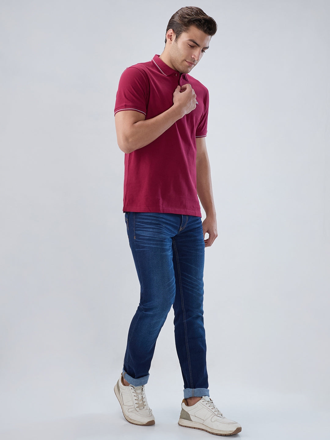 Raymond Maroon T-shirt
