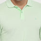 Raymond Men Green Modern Fit Solid T-shirt