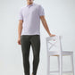 Raymond Men Purple Modern Fit Solid T-shirt