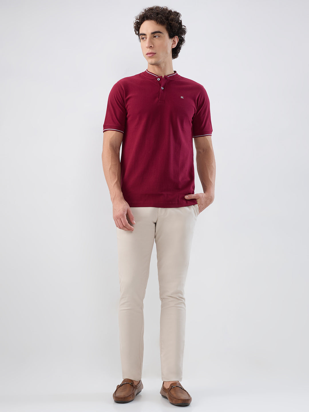 Raymond Maroon T-shirt